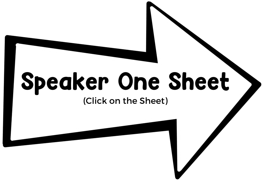 Speaker One Sheet